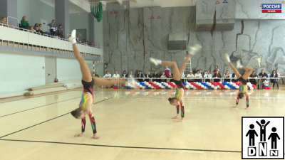 Помост для спортивной акробатики 12х12 м DNN  (толщиной 68 мм)