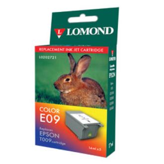 Картридж для принтера Epson, Lomonnd E09  Color, Многоцветный, 14мл, Водорастворимые чернила