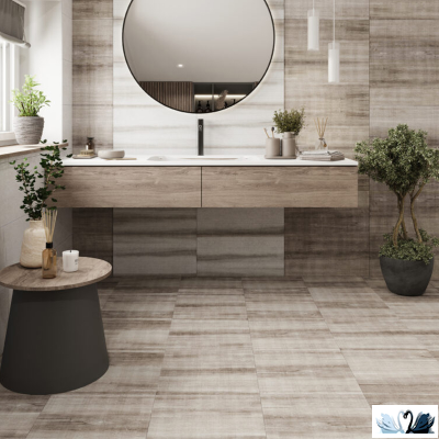 Плитка напольная Belani Grunge дымчатый 41,8 х 41,8 см под дерево Береза керамика