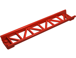 Train, Track Roller Coaster Straight 16L, Red (25059 / 6229099 / 6432060)