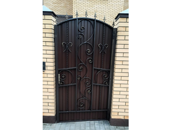 Кованая калитка - Арт 01