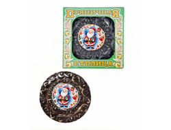 Пряник заварной глазированный "Дед Мороз" с повидлом  в коробке 700 гр.