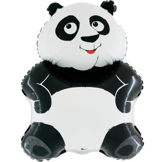 Фольгированный шар с гелием "Панда" 84 см