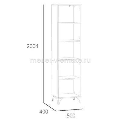 Шкаф-витрина Марсель-013.06