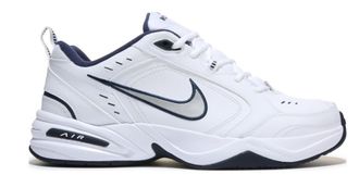 Nike Air Monarch Белые с синим