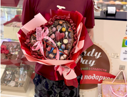 БУКЕТ ИЗ КОНФЕТ №44 Женский подарок ХL
