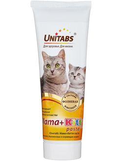 Витаминно-минеральный комплекс для котят, беременных и кормящих кошек Unitabs Mama+Kitty, 120 мл