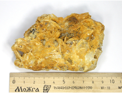 Барит, Флюорит, включения других минералов, Белореченское месторождение, Адыгея, Северный Кавказ, Россия (95*62*25 мм, вес: 293 г) №21520