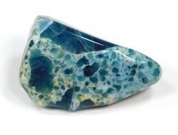 Апатит синий, галтовка, Бразилия (30*18*13 мм, 11,6 г) №28444