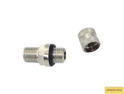 Штуцер для подкачки с золотником амортизатора заднего