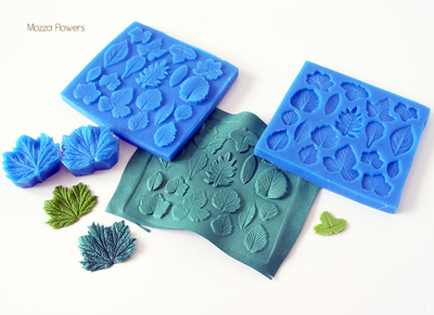 "Мини листики" силиконовый молд (вайнер)