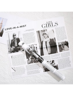 Пленка флористическая "Газета Love girls" 57*57см 20шт Белый ПЛ23/24