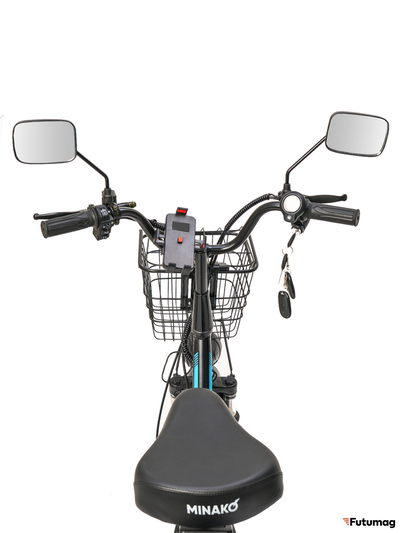 Электровелосипед Minako V.8 Pro черный