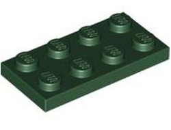 Plate 2 x 4, Dark Green (3020 / 4245560 / 4586057)