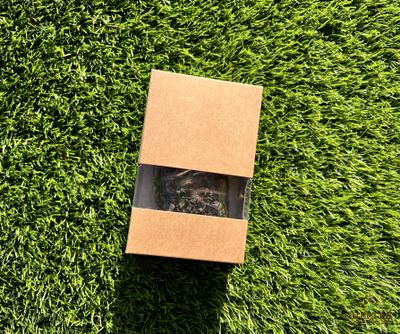 Коробочка крафт с окном