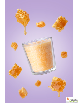 Ароматическая свеча с ароматом "Мёд"