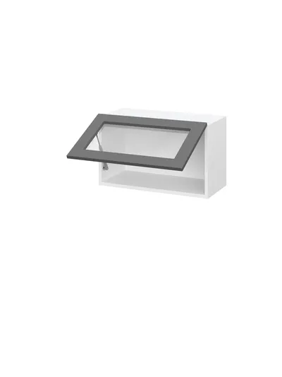 Кельн модульная кухня Шкаф верхний горизонтальный со стеклом ШВГС 600