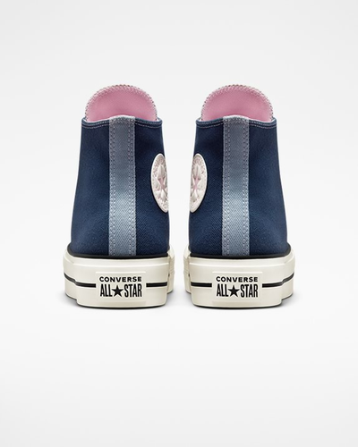 Converse Chuck Taylor All Star Lift Denim Fashion Navy