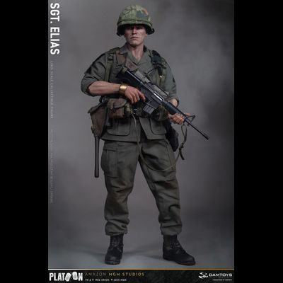 ПРЕДЗАКАЗ - Сержант Элиас Гродин ("Взвод", Platoon) - Коллекционная ФИГУРКА 1/6 scale Platoon Sergeant Elias (DMS047) - DAMTOYS ?ЦЕНА: 31700 РУБ.?