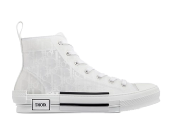 Кеды Converse x Dior белые высокие