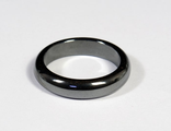 кольцо из гематита ширина 4мм. 250 Р  16 - 19 размер
