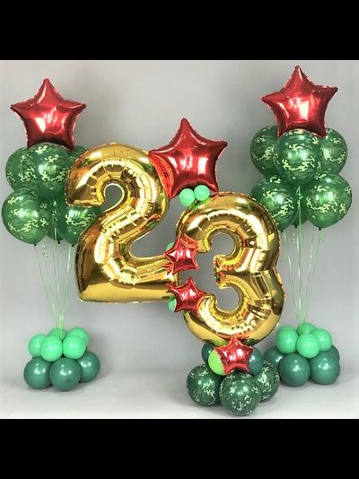 Композиция 23 февраля №20