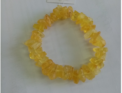 Браслет и очищенного янтаря