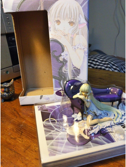 Оригинальная манга Chobits (Чобиты) - Том 7 (Special Edition with Figure) + аниме фигурка