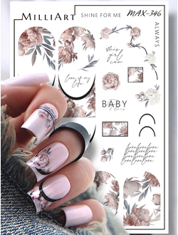 Слайдер-дизайн MilliArt Nails MAX-346
