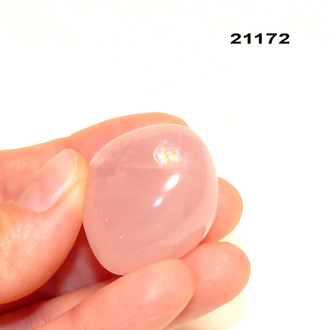 Розовый кварц натуральный (галтовка) арт.21172: 23,3г - 32*26*22мм