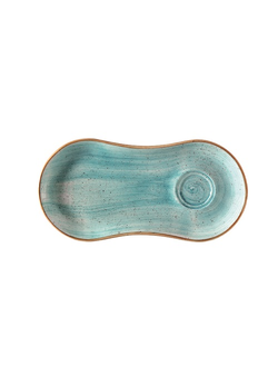 Блюдце 250*120 мм. для завтрака Аква BONNA