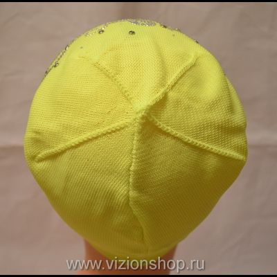 Трикотажная летняя шапка Vizio 5445 желтая