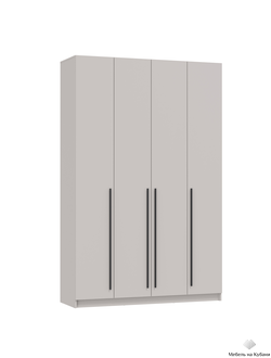 Брандо 67.09 (h2480) (4-х дв.) шкаф для одежды ЛДСП Кашемир