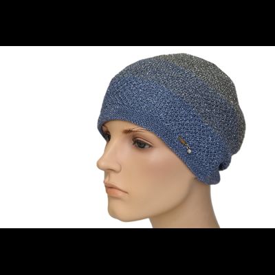 Берет Vizio S 1203 В фиолетовый с серым