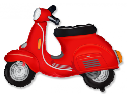 Фольгированный шар "Скутер"