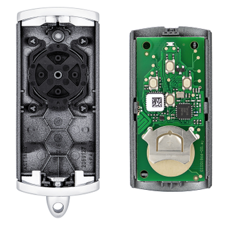 Пульт Hörmann HSE 4 BS, цвет Frozen Grey