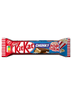Батончик Kit Kat Chunky Salted Caramel Pop Corn 42 гр (24 шт)