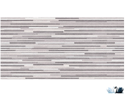 Плитка настенная Eurotile Beresta Grey Decor 30х60 см матовая под дерево купить в магазине Marysя