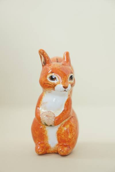 Белка - зверята в лесу