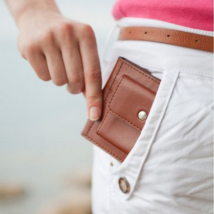 Купить кошелек мужской кожаный в Минске Travel, из натуральной кожи