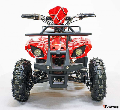 Квадроцикл GreenCamel Гоби K21 (30 Ah 36V 800W R6 Цепь) Красный паук