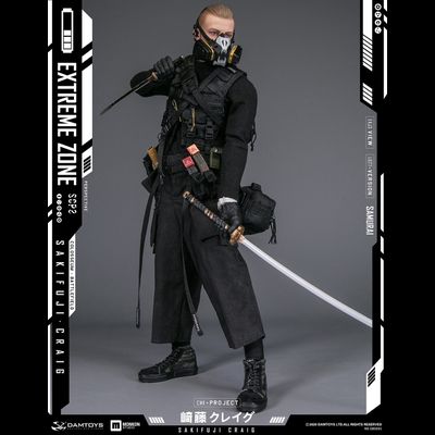 Самурай Сакифудзи Крейг - Коллекционная ФИГУРКА 1/6 scale EXTREMEZONE Samurai SAKIFUJI CRAIG (EBS001) - DAMTOYS