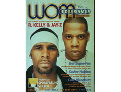 WOM Journal Magazine April 2002 R.Kelly, Jay-Z, Xavier Иностранные музыкальные журналы, Intpressshop