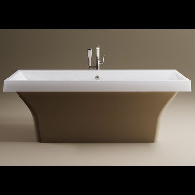 Astra-Form ванна Лотус Solid Surface 185/85 см белая матовая