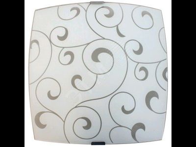 Светильник Элетех Морокко настен.-потол. 60W Е27 d300x300мм бел. мат. стекло (РФ) 1005205717