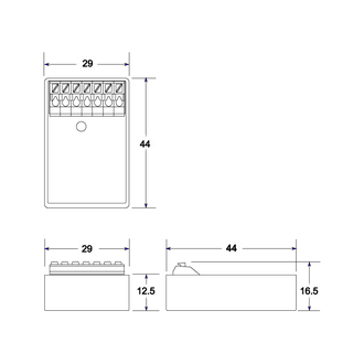 Универсальный контроллер Casambi на 4 входа CI4 AC