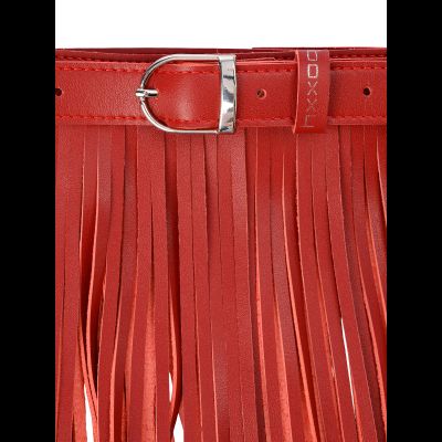 Bonny пояс с бахромой 80  Красный