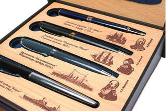 Набор ручек "Слава русского флота" - арт.3434