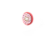 Деревянный значок Waf-Waf Пончик Розовый