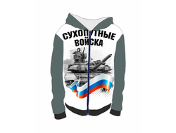 Толстовка 3D с полной запечаткой на 23 февраля №8